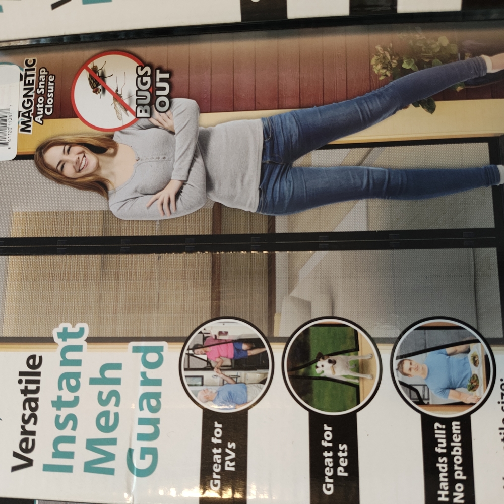 4 Brand New Door Mesh Guards.  New In Box. Never Used..